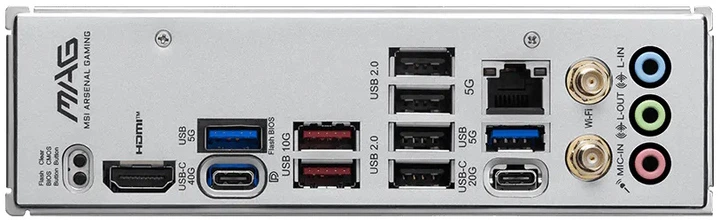 Материнська плата MSI MAG X870E GAMING MAX WIFI AMD X870 AM5 (MAG X870E GAMING MAX WIFI) - зображення 2