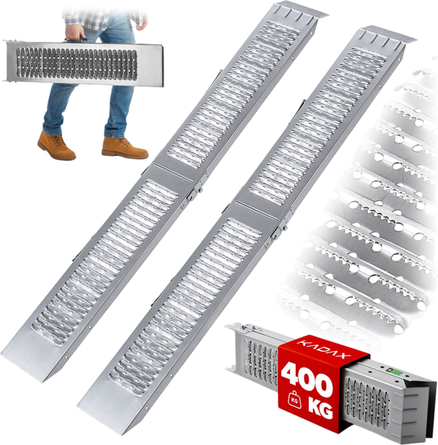 Rampa najazdowa Kadax Tuen 188 x 23 cm 2 szt (5906638309797) - obraz 7