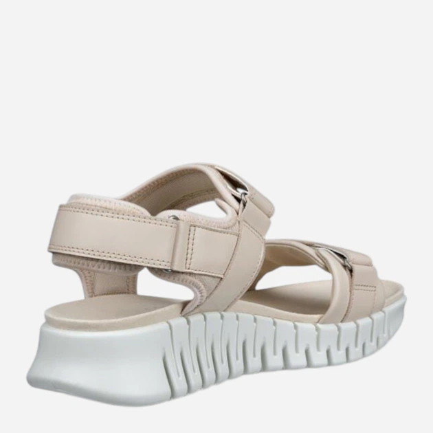 Sandały damskie skórzane ECCO Gruuv Sol W 21310301378 40 Beżowe (194891847223) - obraz 4