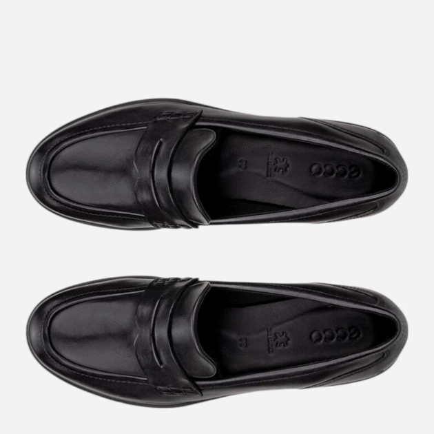 Жіночі лофери шкіряні ECCO Dress Classic 15 20980301001 40 Чорні (194891288439) - зображення 6