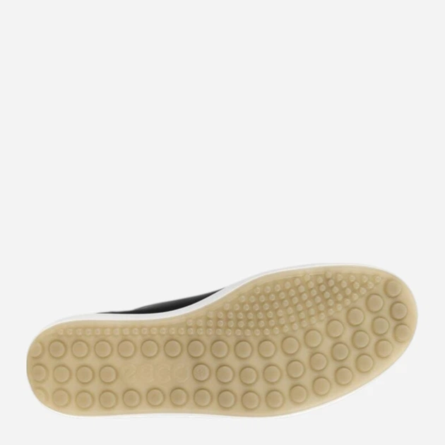 Жіночі кеди шкіряні низькі ECCO Soft 7 W 43000301001 36 Чорні (737431676268) - зображення 7