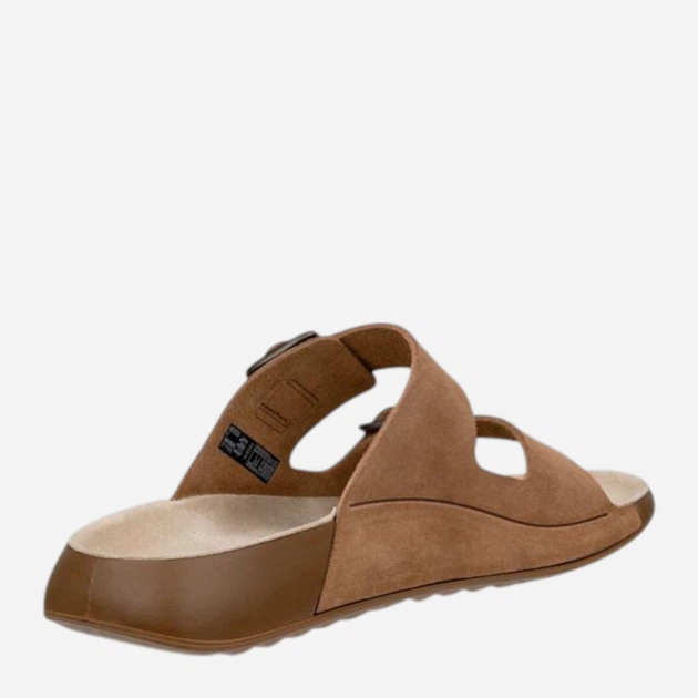 Жіночі шльопанці шкіряні ECCO Cozmo W 20691305034 36 Коричневі (194892155693) - зображення 3