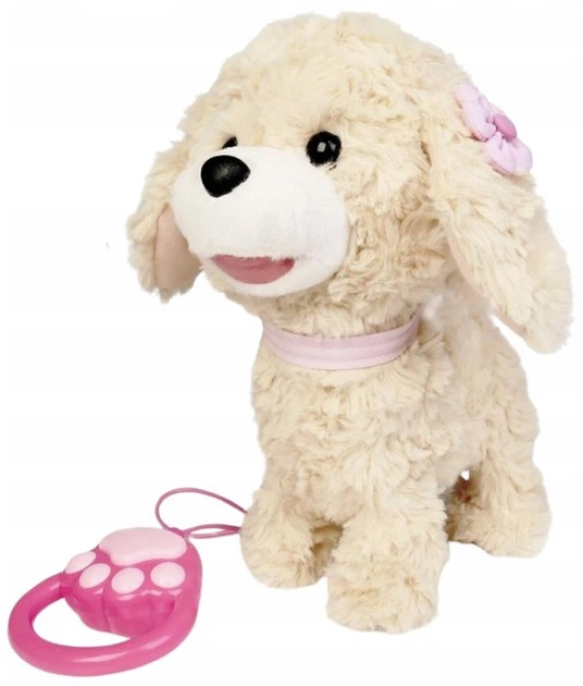 Piesek Artyk Natalia Collection chodzący na smyczy Beżowy 18552 (5901811185526) - obraz 2