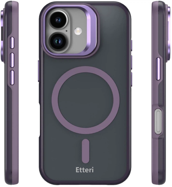 Etui Etteri Morning Fog do Apple iPhone 17 Purple (5907582342236) - obraz 3