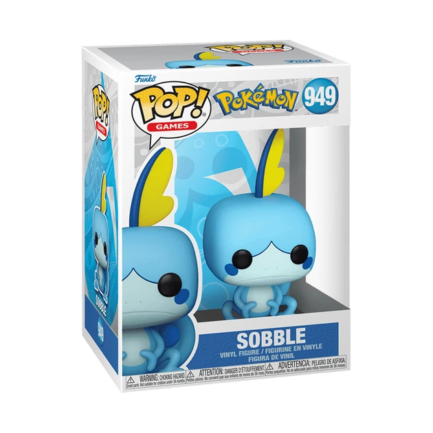Колекційна фігурка Pokemon Sobble - Покемон Соббл Funko Pop аніме персонаж - Фото 1 Колекційна фігурка Pokemon Sobble - Покемон Соббл Funko Pop аніме персонаж - зображення 1