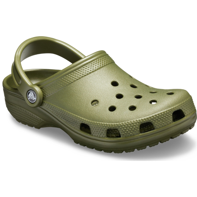 Crocs Classic Clog Army Green Кроксы Женские Мужские Сабо Классик Хаки Зеленые - (39 р.) M7/W9 - изображение 3