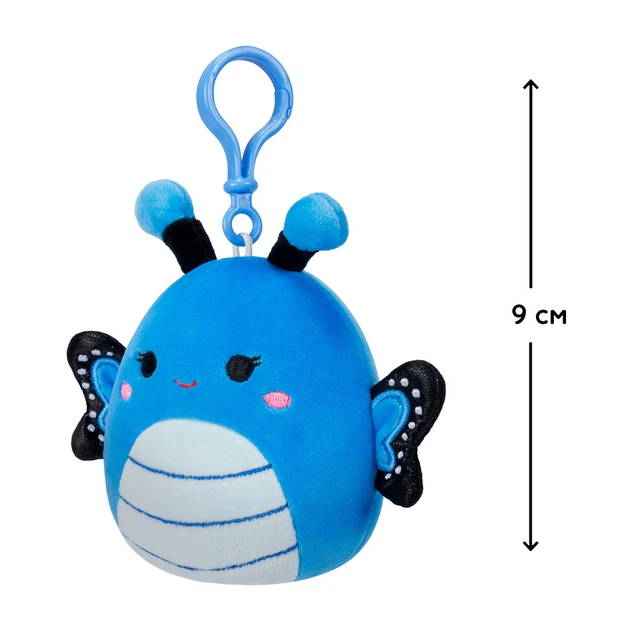 Мягкая игрушка на клипсе Squishmallows – Бабочка Вейверли (Waverly) – 9 см - Фото 2 Мягкая игрушка на клипсе Squishmallows – Бабочка Вейверли (Waverly) – 9 см - изображение 2
