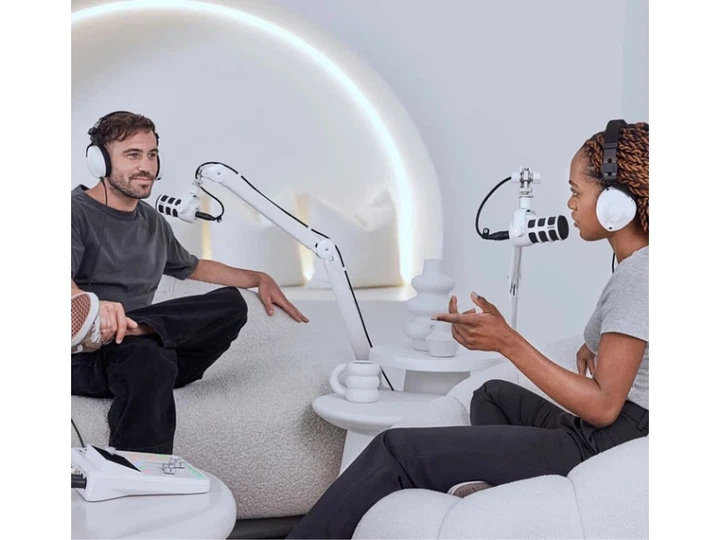 Студійний мікрофон Rode PodMic White - Фото 6 Студійний мікрофон Rode PodMic White - изображение 6