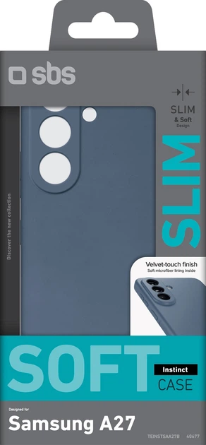 Etui SBS Instinct do Samsung Galaxy A27 Blue (TEINSTSAA27B) - obraz 2