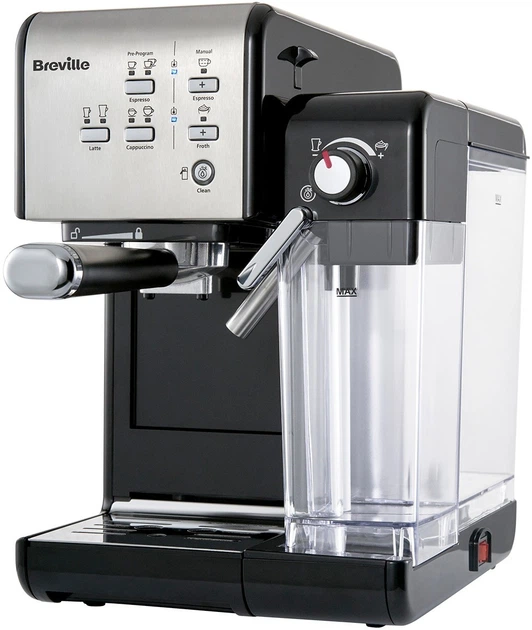 Рожковая кофеварка эспрессо Breville PrimaLatte II VCF108X - Фото 2 Рожковая кофеварка эспрессо Breville PrimaLatte II VCF108X - изображение 2
