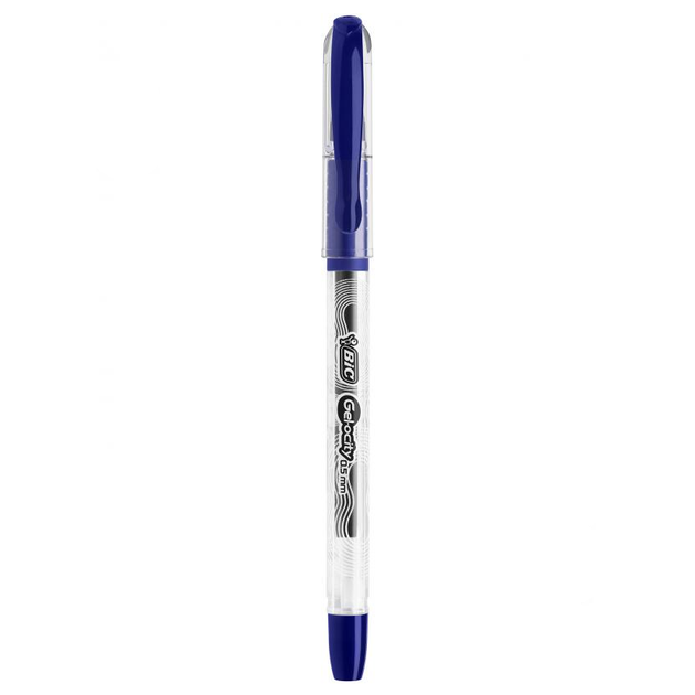 Ручка гелева Bic Gel-Ocity Stic 0.5 мм синій bcCEL1010265 - изображение 3