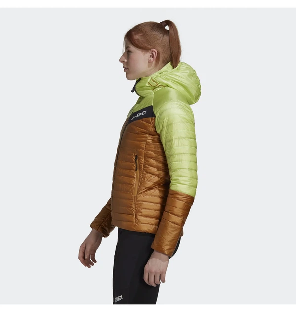 Микропуховик женский Terrex W Techrock Year-Round Primaloft коричневый M - изображение 3