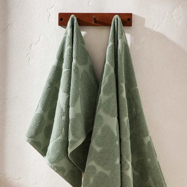 Рушник Homla Flores фісташковий 70 x 130 см (5906496770234) - зображення 5