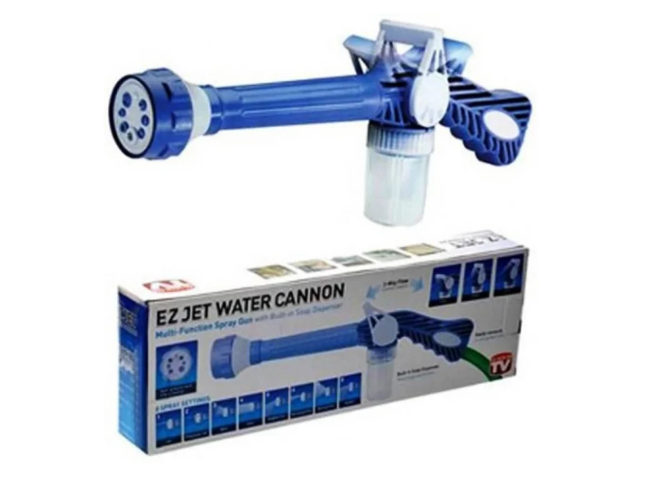 Насадка на шланг, розпилювач, водомет, водяна гармата Ez Jet Water Cannon - Фото 2 Насадка на шланг, розпилювач, водомет, водяна гармата Ez Jet Water Cannon - зображення 2
