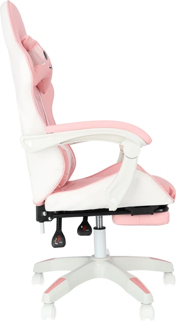 Дитяче ігрове крісло Hedo з підставкою для ніг Рожеве 100072 (5907184130453) - зображення 3