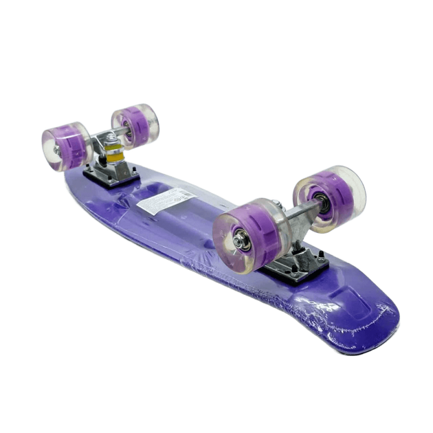 Скейт Пенниборд "Best Board" фиолетовый, колеса PU, светятся, d=6см F-9797 - Фото 2 Скейт Пенниборд "Best Board" фиолетовый, колеса PU, светятся, d=6см F-9797 - изображение 2