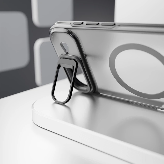 Чохол Etteri Morning Fog для Apple iPhone Air Black (5907582341970) - зображення 4