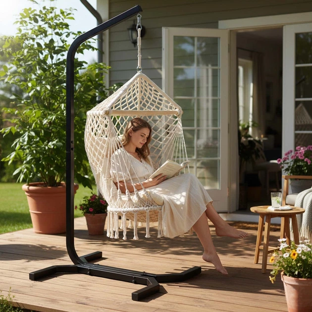 Stojak do krzesła wiszącego Springos GS0033 - obraz 10