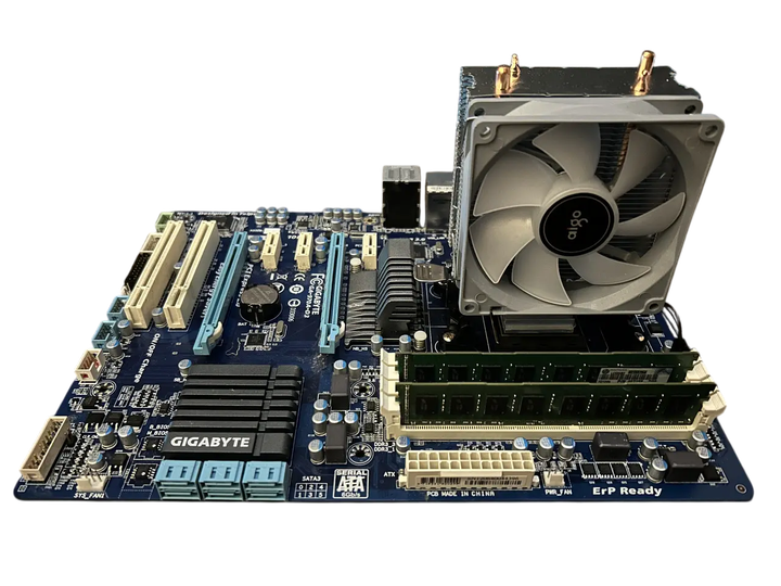 Игровой комплект Материнская плата AMD 970 + AMD FX 8320 + 16GB DDR3 Б/У - изображение 3