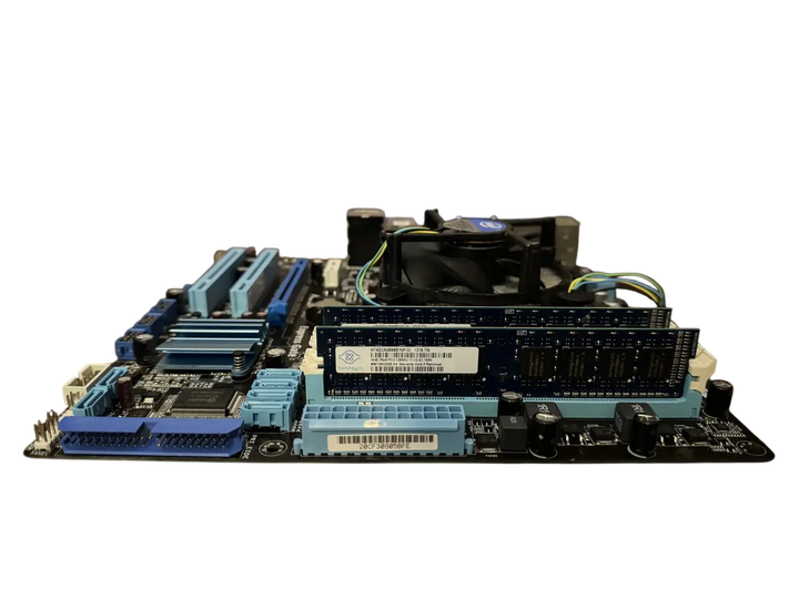 Игровой комплект Материнская плата Intel H55 + Intel Core i5-750 + 8GB DDR3 Б/У - Фото 4 Игровой комплект Материнская плата Intel H55 + Intel Core i5-750 + 8GB DDR3 Б/У - изображение 4