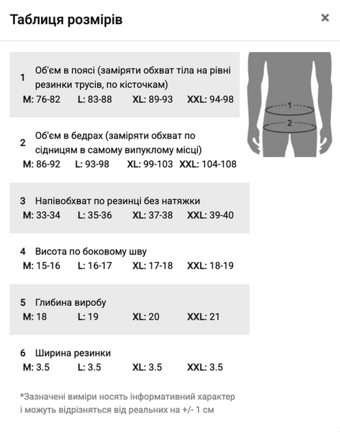 Чоловічі труси боксерки Pinky Senson 04-1632 XXL колір бірюзовий - зображення 8