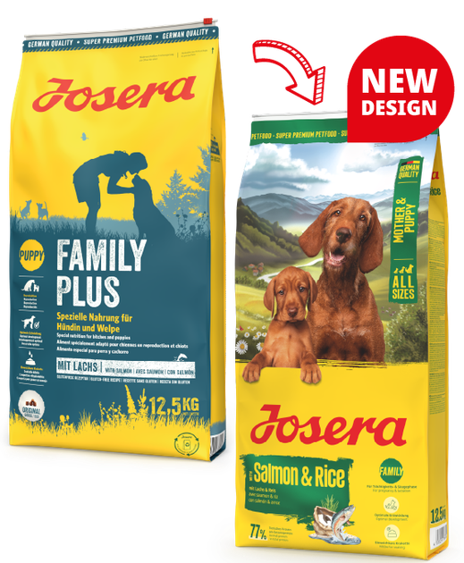 JOSERA Family Plus (Mother & Puppy Salmon & Rice) 12,5 кг - Поживний корм з лососем для цуценят - изображение 2