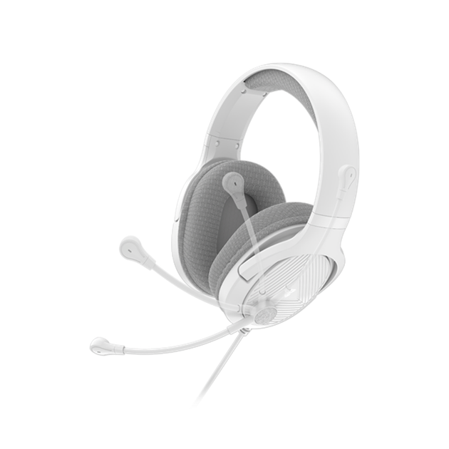 Ігрові навушники Fantech MH88 Trinity 50мм 1.5м AUX білі для геймерів з мікрофоном та м'якими амбушюрами - зображення 4