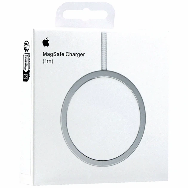 Бездротовий зарядний пристрій MagSafe 25W Type-C білий нейлон для iPhone 12-17 - зображення 2