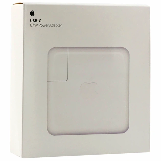 Мережевий зарядний пристрій 87Вт USB-C PD для MacBook білий вогнестійкий полікарбонат 100-240V - Фото 2 Мережевий зарядний пристрій 87Вт USB-C PD для MacBook білий вогнестійкий полікарбонат 100-240V - зображення 2