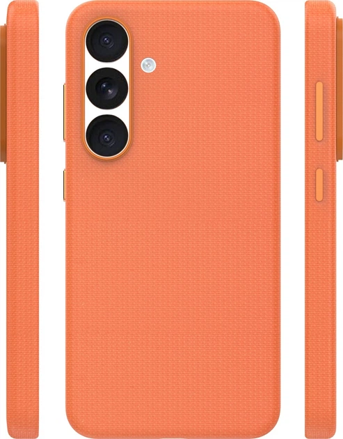 Etui plecki Etteri Elegant Mag Case do Samsung Galaxy S25 Orange (GSM274600) - obraz 3