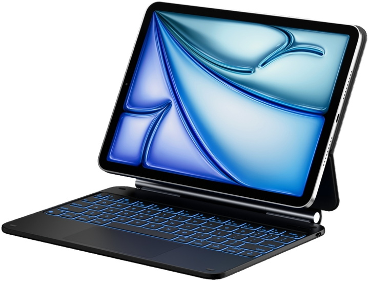 Etui z klawiaturą Typecase Edge do Apple iPad Air 11" 2024/2025 Carbon Fiber (6979284780301) - obraz 2