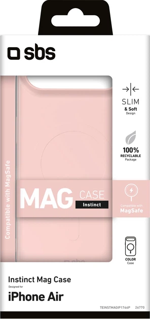 Etui SBS Instinct Mag do Apple iPhone Air Pink (TEINSTMAGIP1766P) - obraz 3