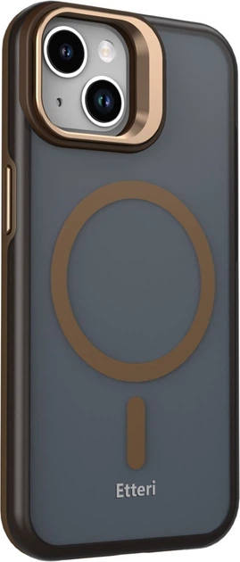 Панель Etteri Morning Fog Сase для Apple iPhone 14 Brown (GSM196679) - зображення 2