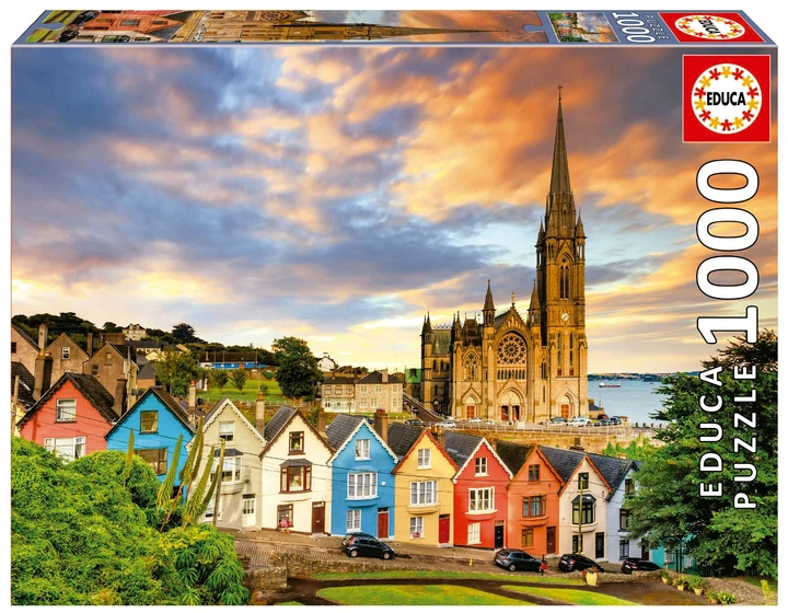 Пазл Educa Собор Св. Колмана Коб Ірландія 1000 елементів 112800 (8412668199279) - зображення 1