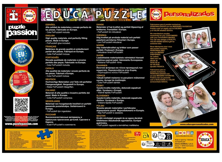 Puzzle Educa Japoński ogród 1500 elementów 112803 (8412668199378) - obraz 4
