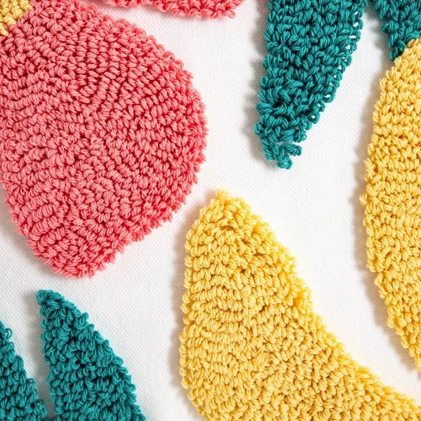 Наволочка Homla Lamis з бахромою та туфтованими квітами 45x45 см (5906496770562) - зображення 3