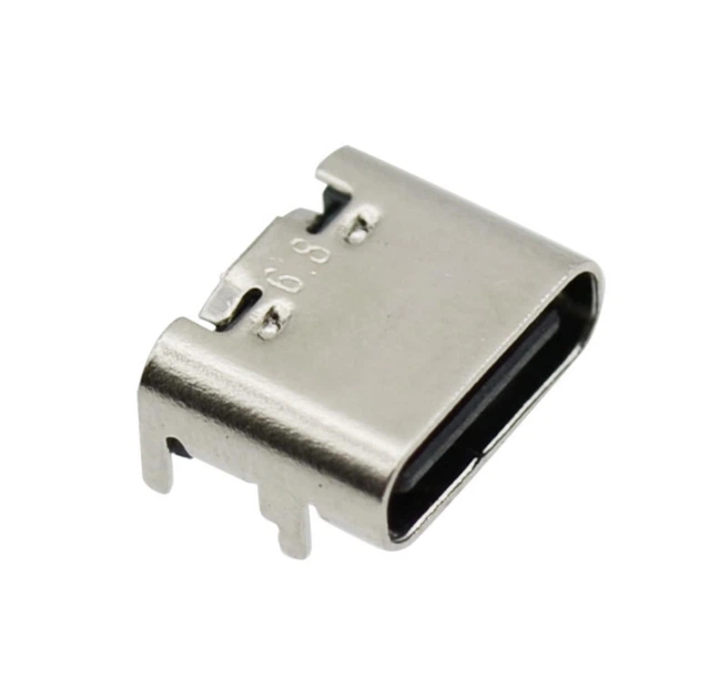 Разъём USB Type-C мама 6 pin для монтажа на плату - Фото 2 Разъём USB Type-C мама 6 pin для монтажа на плату - изображение 2