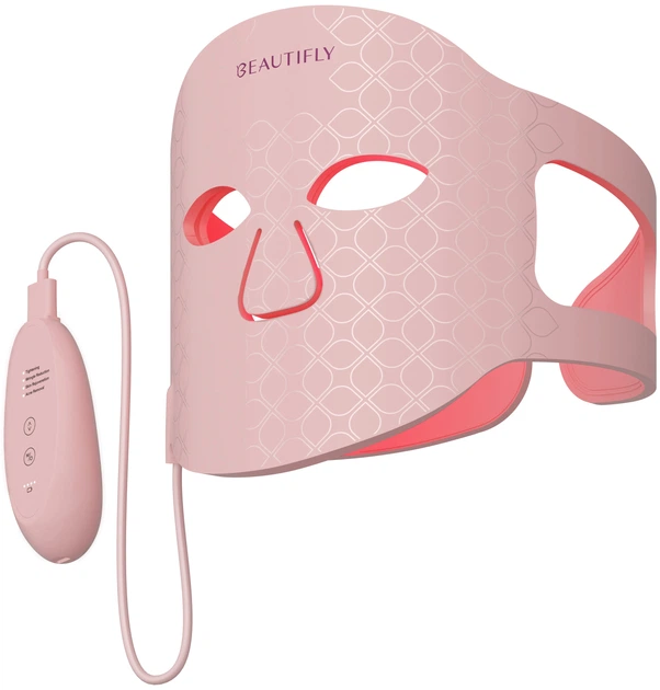 Світлодіодна LED маска для мікрострумової фототерапії Beautifly Aura Glam (5903003702542) - зображення 2