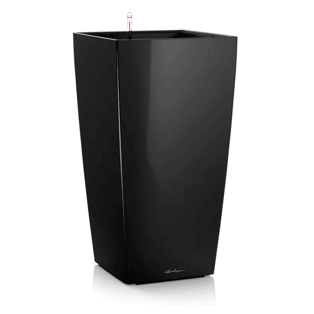 Вазон Lechuza Cubico Premium 22 Черный 18469 - Фото 1 Вазон Lechuza Cubico Premium 22 Черный 18469 - изображение 1