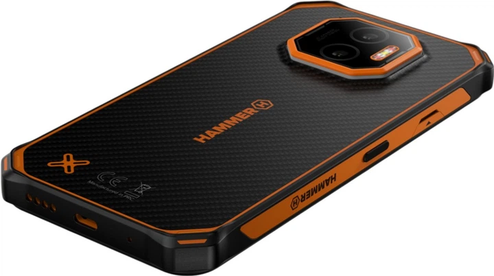Мобільний телефон Hammer Energy X2 6/128GB Black-Orange (TEL001059) - зображення 17