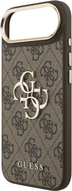 Чохол Guess 4G Big 4G Classic Logo для Apple iPhone Air Brown/Gold (GUHCP17M4GMGCBR) - зображення 6