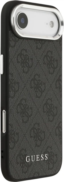 Etui Guess 4G Classic Logo MagSafe do Apple iPhone Air Black (GUHMP17MP4GSSMCK) - obraz 4