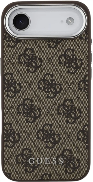 Чохол Guess 4G Classic Logo MagSafe для Apple iPhone Air Brown (GUHMP17MP4GSSMCW) - зображення 3