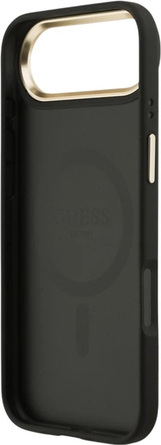 Etui Guess 4G Strass Logo MagSafe do Apple iPhone Air Black (GUHMP17MP4GRMDEK) - obraz 7