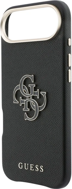 Чохол Guess FW Resin Logo для Apple iPhone Air Black (GUHCP17M5PS4RGGK) - зображення 6