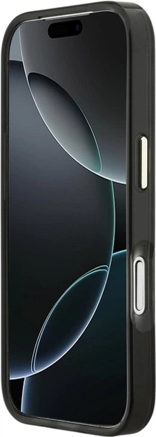 Etui Guess IML Script Metal MagSafe do Apple iPhone 17 Pro Max Tortoise (GUHMP17X5HTTMCSK) - obraz 5