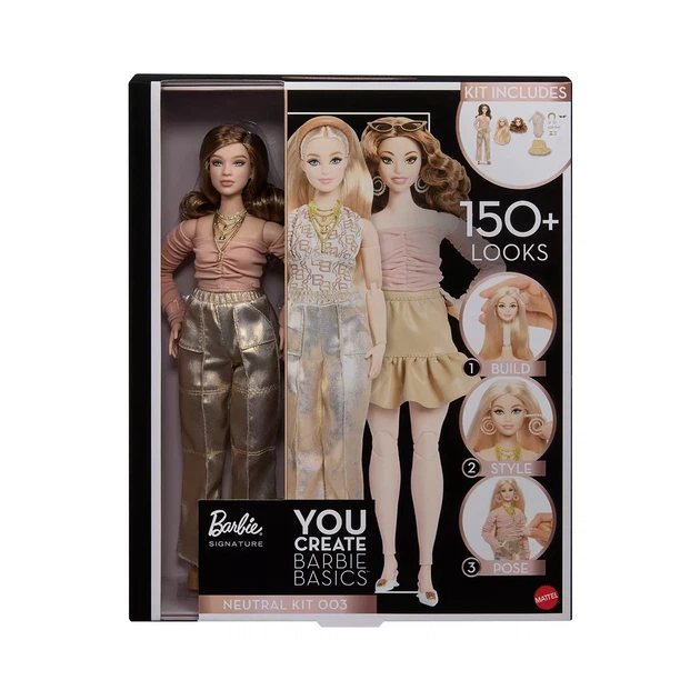 Лялька Barbie You Create Barbie Basics Блондинка (JJX37) - Фото 1 Лялька Barbie You Create Barbie Basics Блондинка (JJX37) - зображення 1