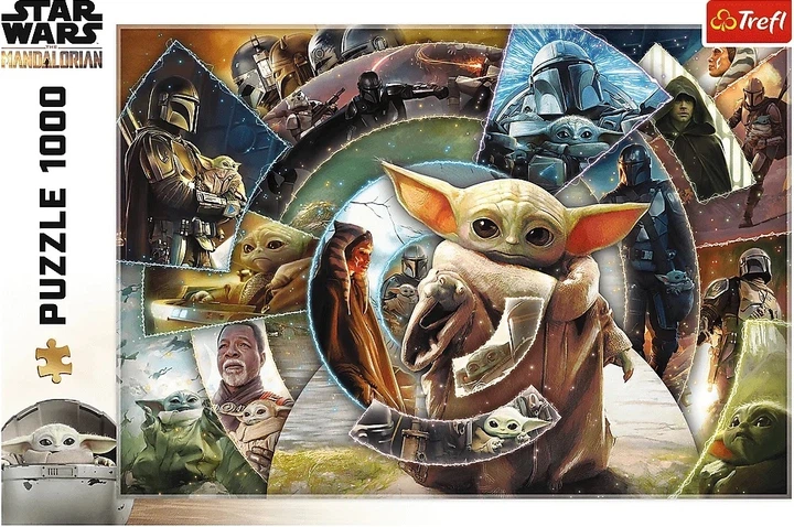 Пазл Trefl Подорож Ґрогу Lucasfilm Star Wars The Mandalorian 1000 елементів 10906 (5900511109061) - зображення 2