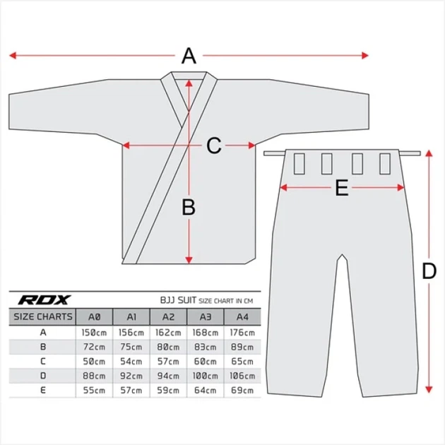 Кімоно RDX S2 BJJ Gi Білий А4 (BJJ-S2W-A4) - Фото 10 Кімоно RDX S2 BJJ Gi Білий А4 (BJJ-S2W-A4) - изображение 10