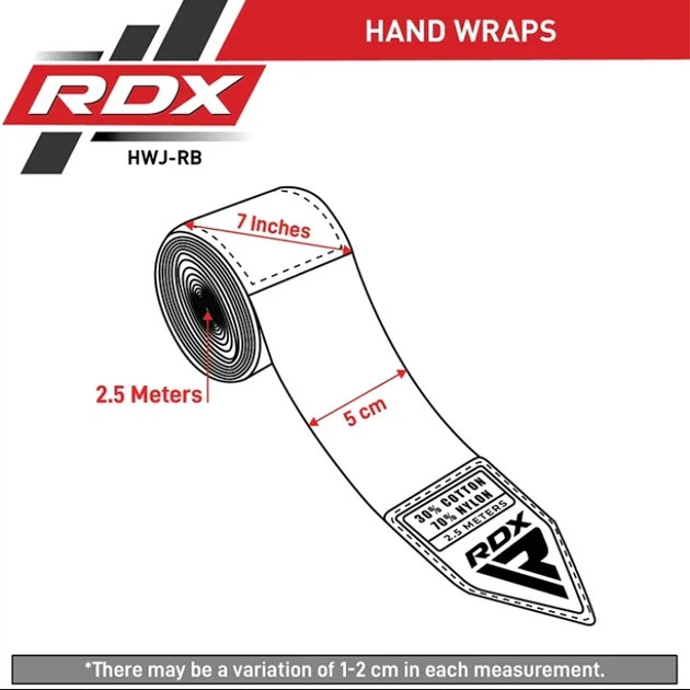 Бинти Дитячі RDX HAND WRAPS 2.5 kids Камуфляжний-Сірий MISC (HWJ-CG) - изображение 4